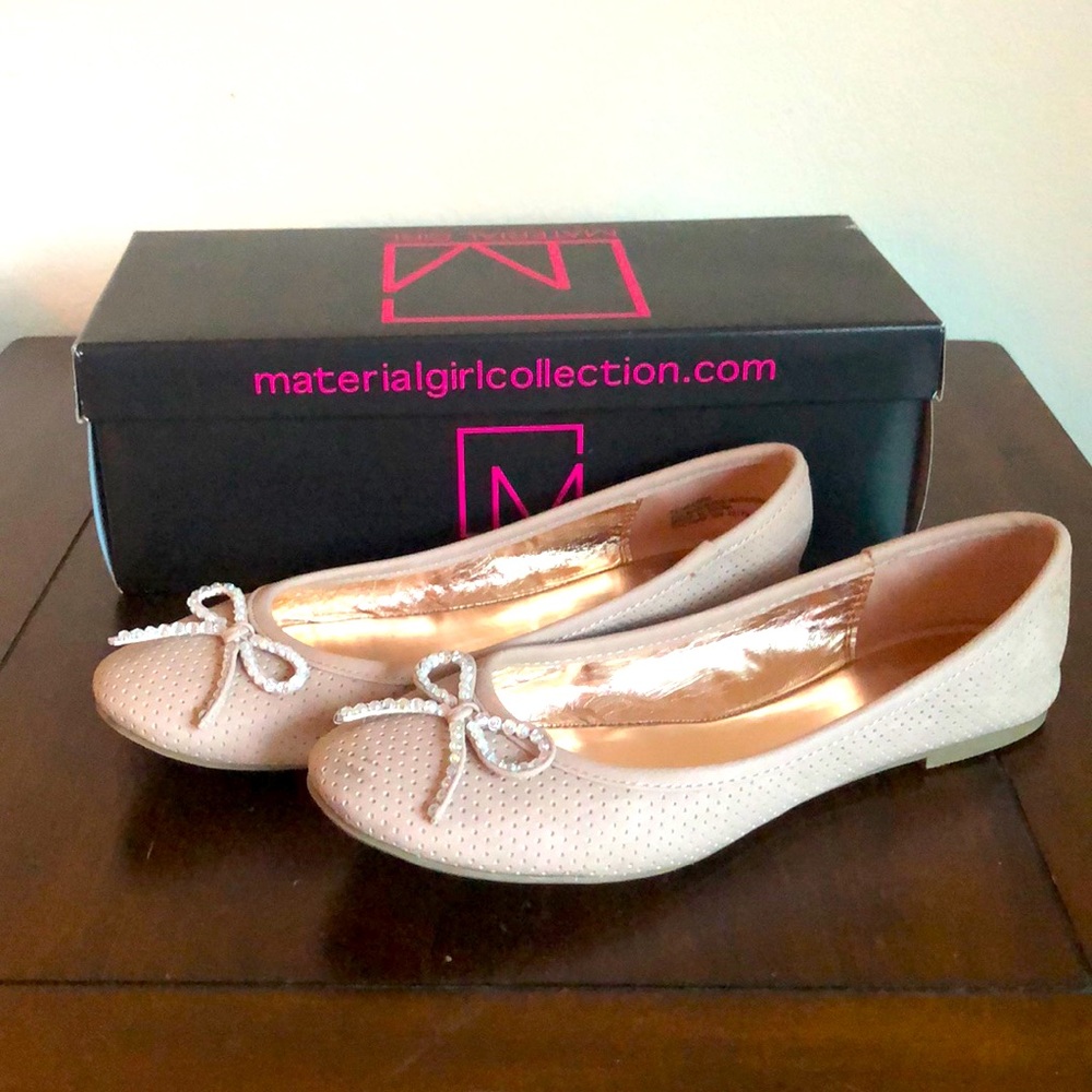 Material Girls tan flats